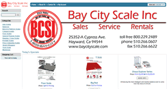 Desktop Screenshot of baycityscale.com